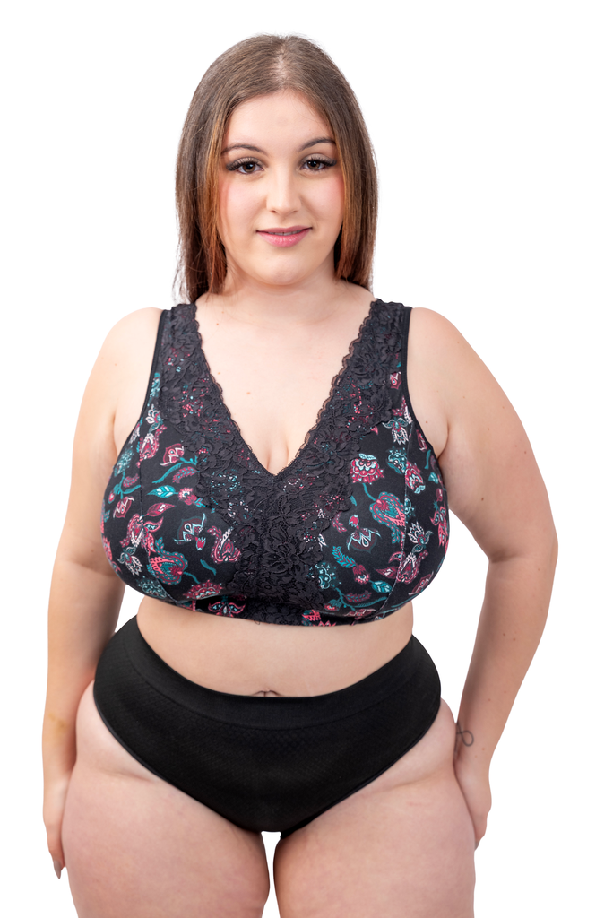 Sostén Sheego en Algodón Negro (95B)