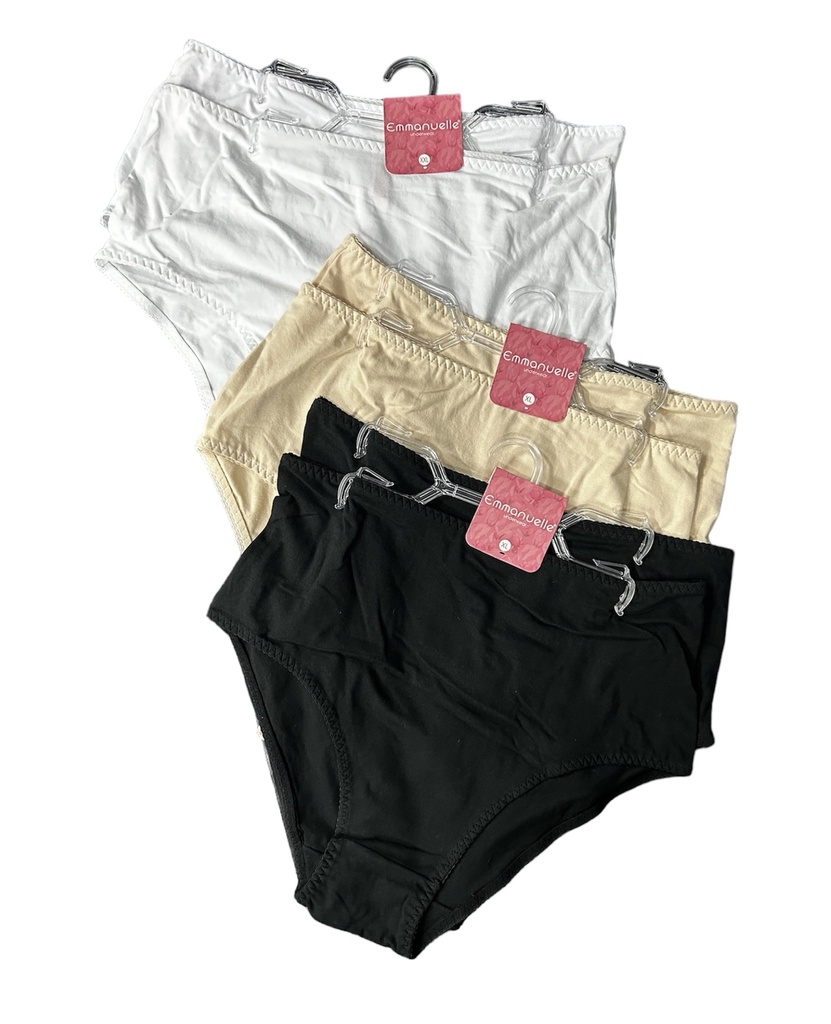 Bambacha en Algodón Emmanuelle Pack x2