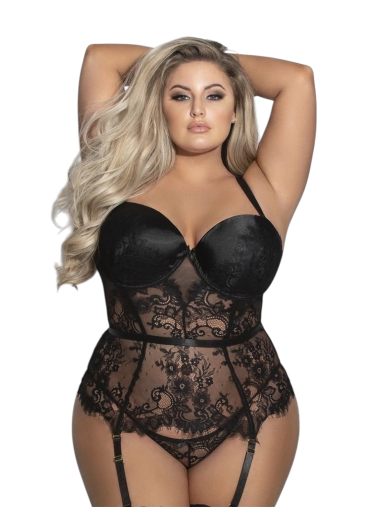 Corset de encaje (XL/XXL)