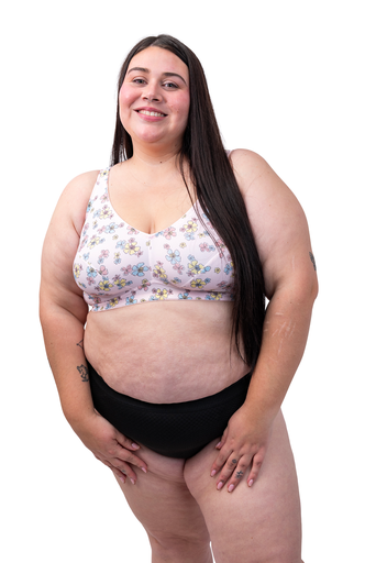 Sostén Basic en Lycra Rosa